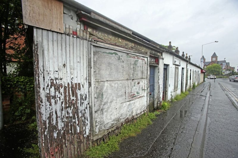 Rosetta Cottages in south Belfast are to be redeveloped. Picture by Mal McCann 