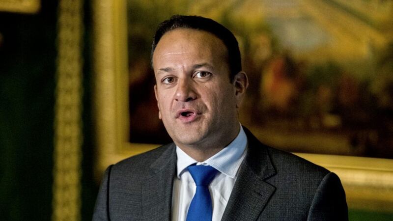 Taoiseach Leo Varadkar has said checks on goods and animals may occur &quot;near&quot; the border in the event of a no-deal Brexit. Picture by Liam McBurney/PA Wire. 