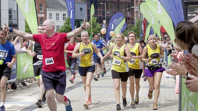 Runners taking part in Derry&#39;s Walled City Marathon in 2018. Picture by Margaret McLaughlin 