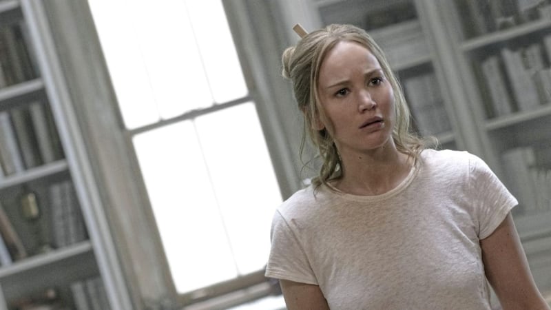 Jennifer Lawrence in mother! directed by Darren Aronofsky 