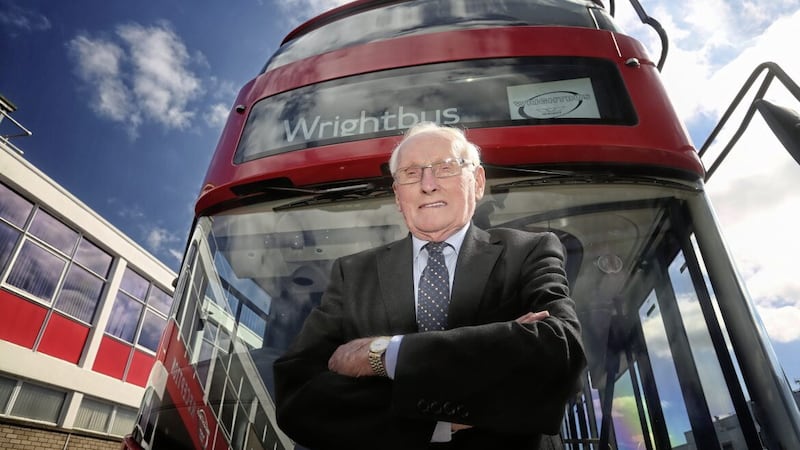 Sir William Wright, who died on Sunday aged 94. 