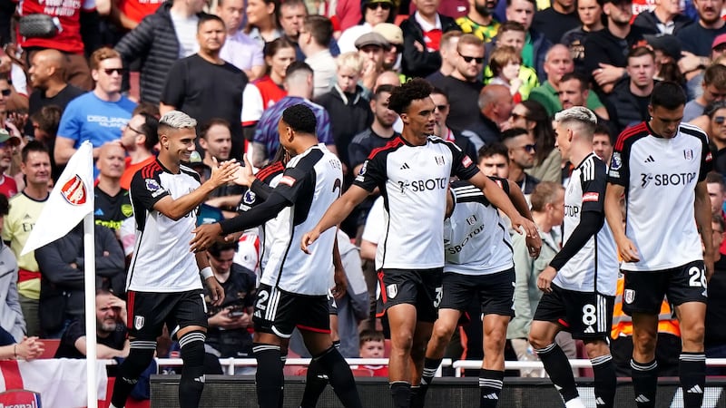 Fulham stunned Arsenal with a late goal to rescue a 2-2 draw at the Emirates (Zac Goodwin/PA)