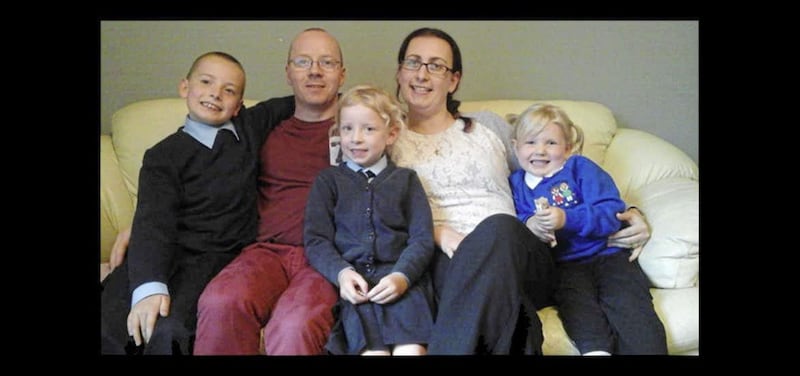 &acirc;??a wonderful person, wife and mother&acirc;??: Valerie Armstrong with her husband Seamus and children Dylan (10), Lucy (seven) and Sophie-Belle (five) 