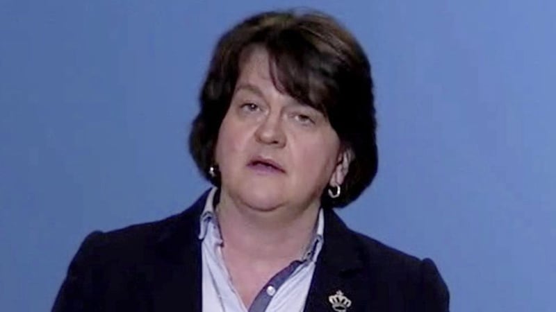 DUP leader Arlene Foster said a border poll would be &quot;divisive&quot;