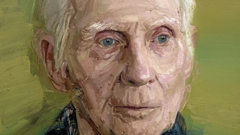 A portrait of Paddy McKillen, as painted in 2019 by probably our greatest and most celebrated living artist Colin Davidson 