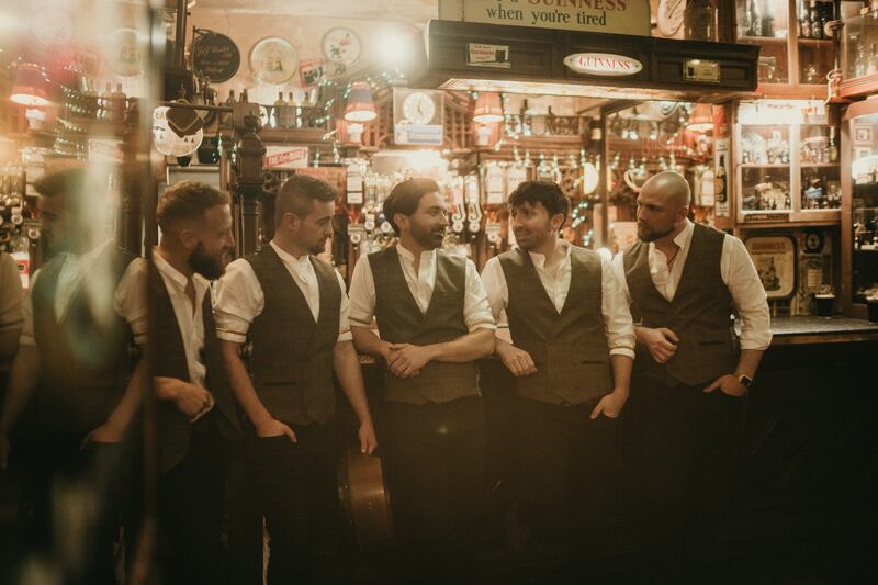 Northern Ireland's premier folk and traditional vocal group The Shamrock Tenors
