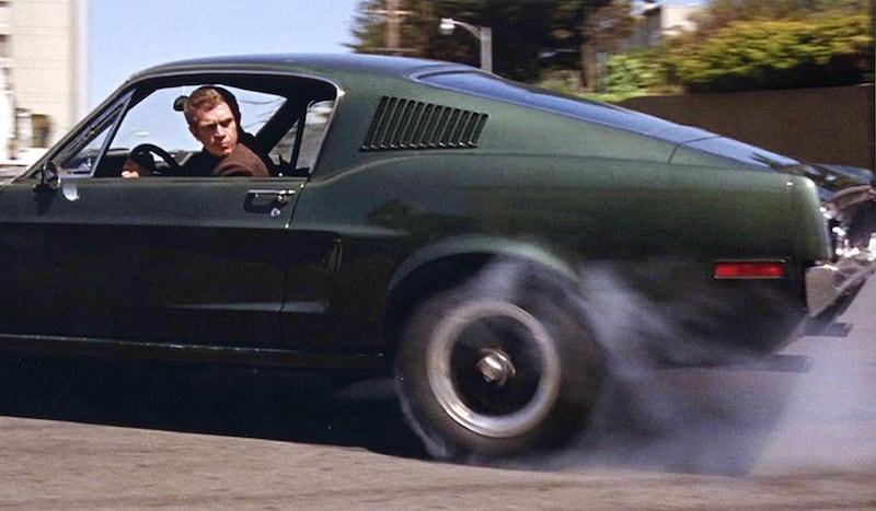 &nbsp;McQueen in action as Frank Bullitt