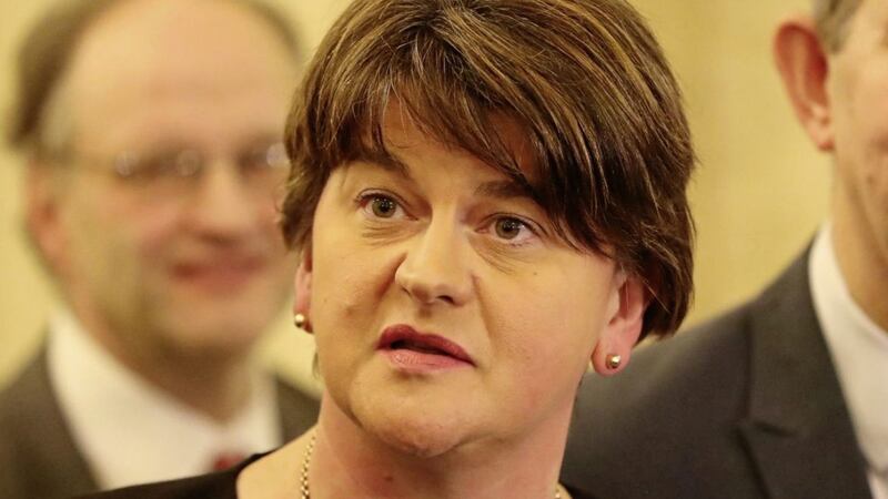 Arlene Foster's remarks are believed to be in reference to former Briitsh prime ministers Tony Blair and John Major
