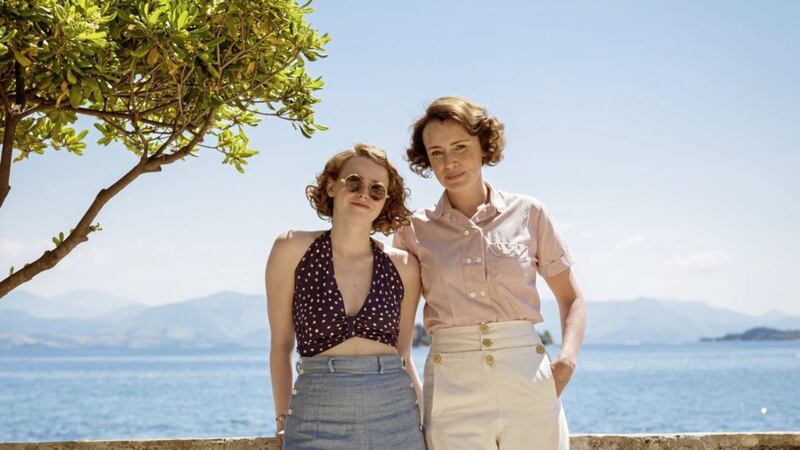 Daisy Waterstone and Keeley Hawes, stars of The Durrells 