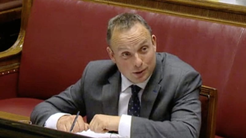 Ex-DUP special adviser Andrew Crawford at the RHI inquiry 