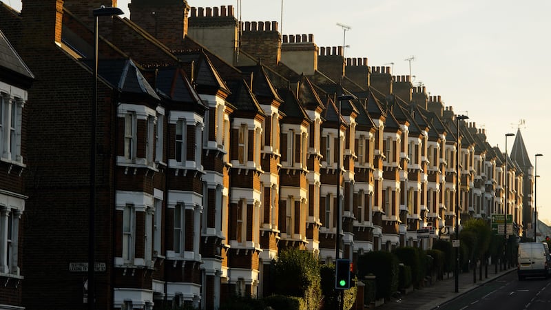 More than one in 10 terraces in some areas of England were recorded as overcrowded in the 2021 census (Dominic Lipinski/PA)