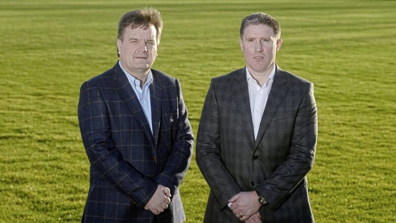 Micheal Briody (left), chairman of the CPA, says he has detected a change in attitude towards the Championship among some counties 