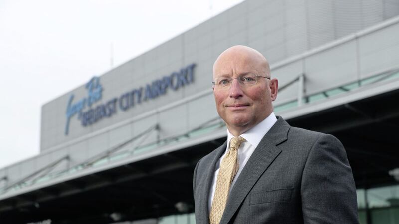 Matthew Hall, chief executive of Belfast City Airport 
