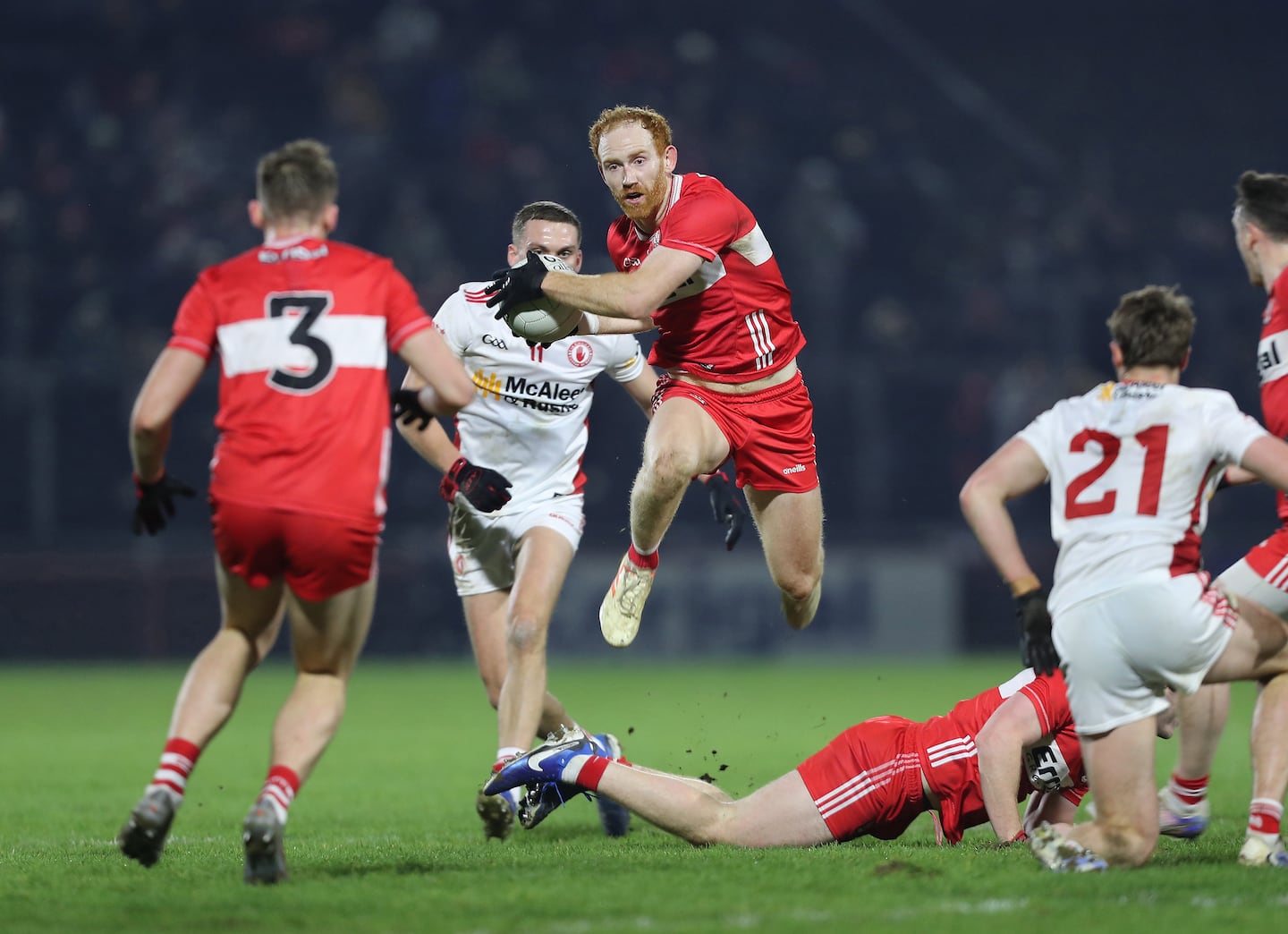 Derry squeeze past Kildare to register a crucial Division Two win in ...