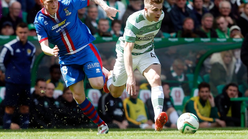 James Forrest was convinced to stay at Celtic by Brendan Rodgers