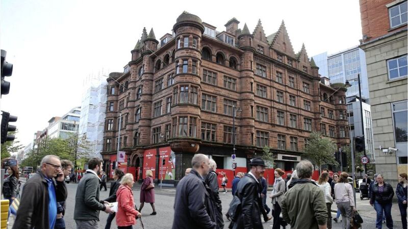 The New George Best Hotel in Belfast is now due to open in June 2020. Picture by Hugh Russell. 