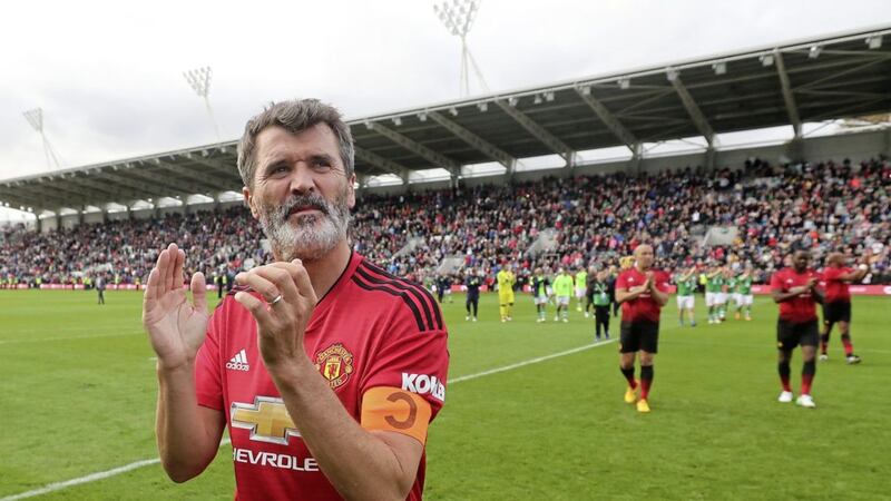 Manchester United Legends&#39; Roy Keane after the Liam Miller tribute match at Pairc Ui Chaoimh, Cork. 