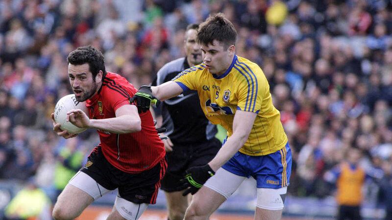 Kevin McKernan damaged ankle ligaments in a club game, but hopes to be fit for Down's clash with Monaghan