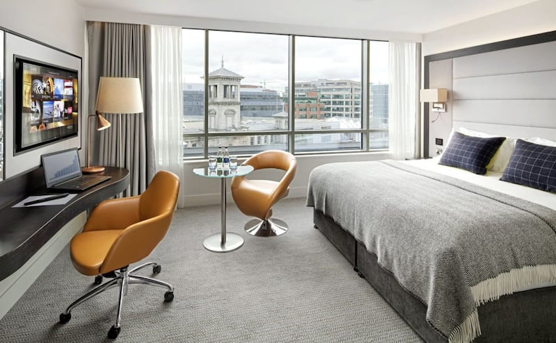 A double room at The Address Hotel, Dublin 