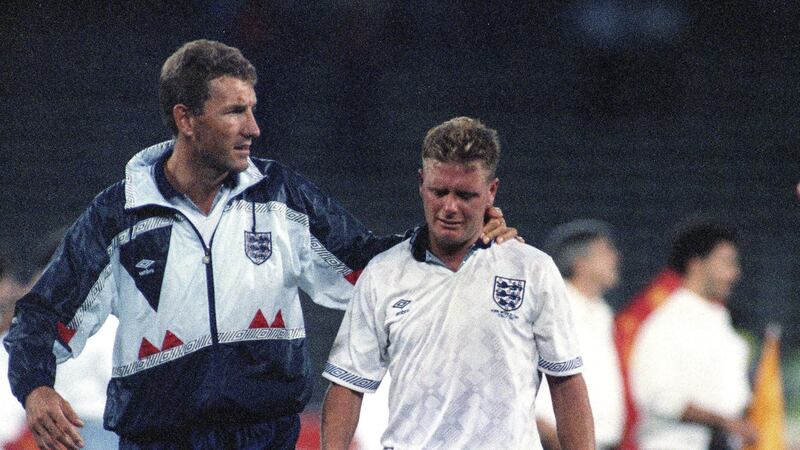 Over 25 million people watched England lose to West Germany in 1990.