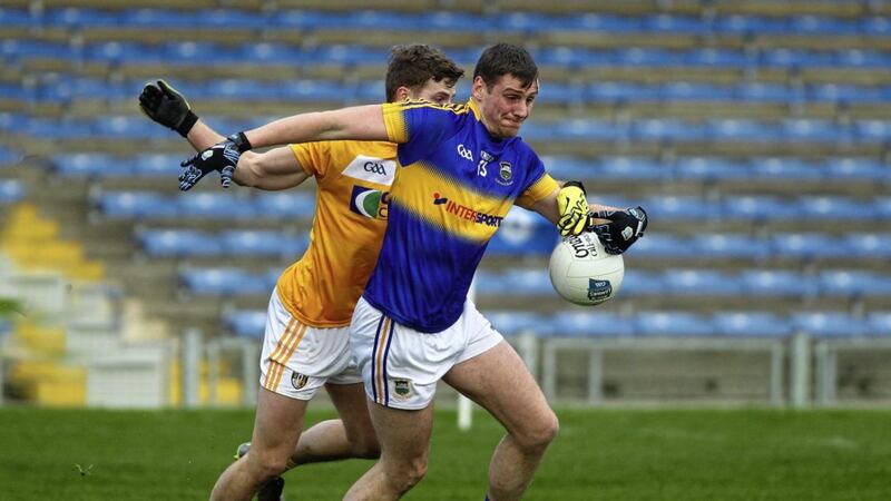 A Conor Sweeney goal couldn&#39;t prevent Tipperary from falling to defeat to Offaly Picture by S&eacute;amus Loughran 