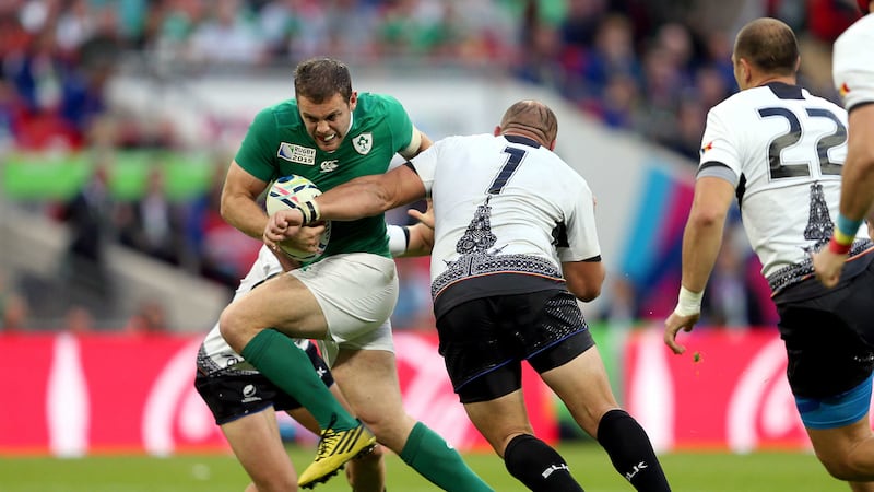 Ireland's Jared Payne will have a fitness test on Thursday&nbsp;