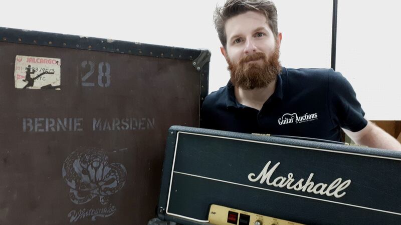 Bernie Marsden is selling much of his collection of amplifiers and speakers including models he used onstage with Whitesnake during the 1980s.