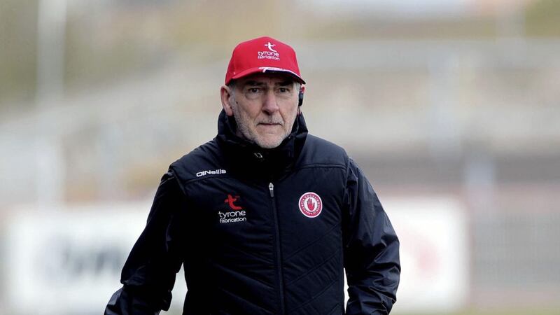 Tyrone boss Mickey Harte insists his side are still a work-in-progress as they await Monaghan in the Ulster Championship on May 20 