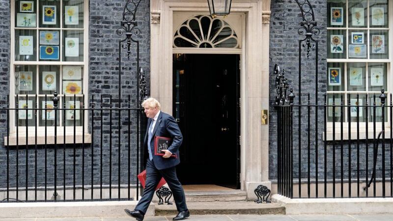 While there&#39;s civil war on the Conservative benches, DUP MPs are desperate for Boris Johnson to stay in Downing Street. 