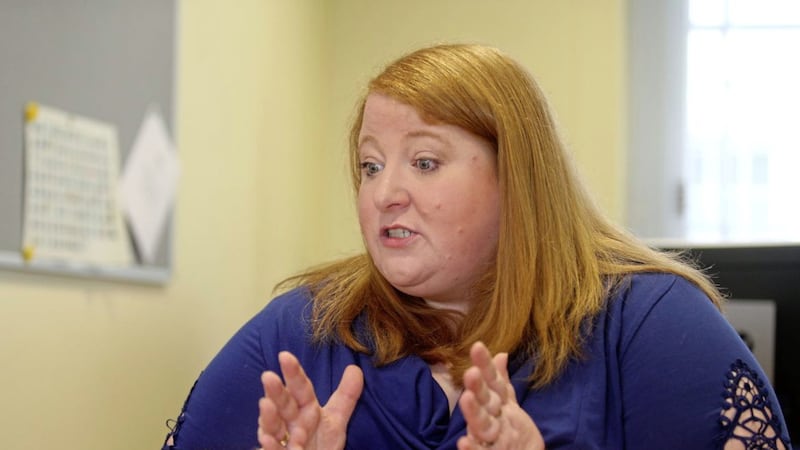 Naomi Long said the DUP had aligned itself with the &#39;extremists&#39; of the European Research Group. Picture by Mal McCann 