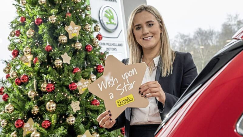 Shona Mulholland support the Friends of the Cancer Centre&#39;s &#39;Wish Upon A Star&#39; appeal in memory of her father 