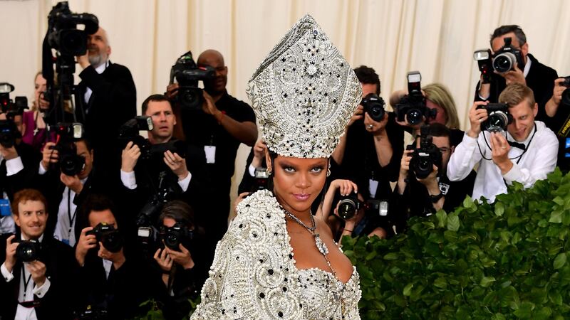 Rihanna was a co-chair for the Met Gala alongside Amal Clooney, Donatella Versace and Vogue editor Anna Wintour.
