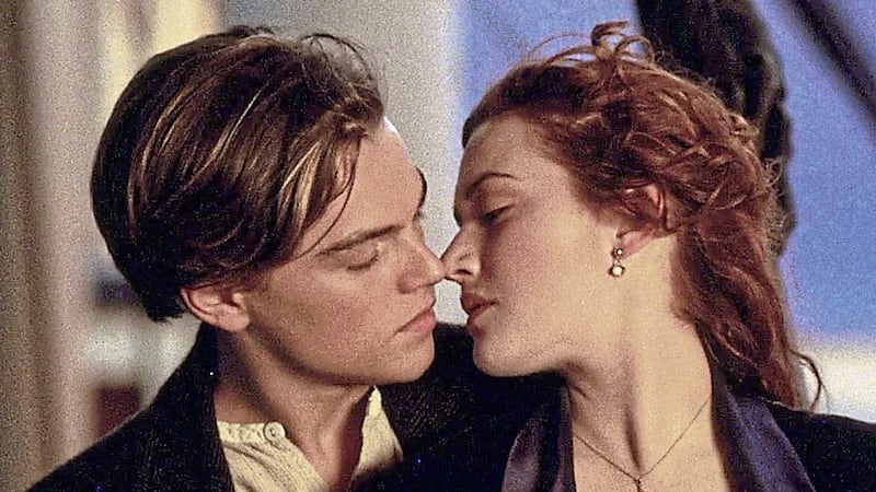 Leonardo DiCaprio and Kate Winslet in Titanic 