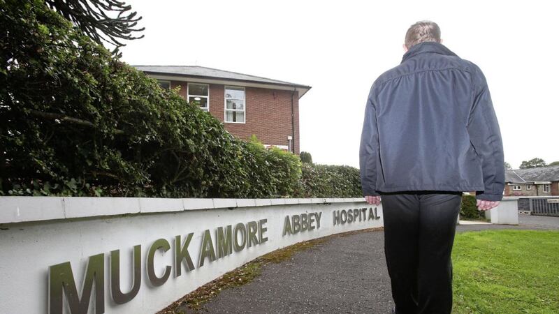 The father of a patient at Muckamore Abbey Hospital in Co Antrim is demanding action following allegations of abuse against his son. Picture by Mal McCann