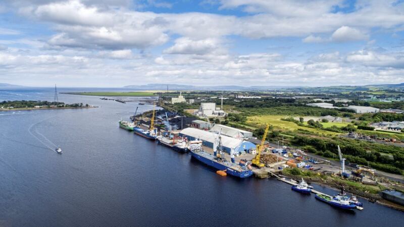 The Covid-19 pandemic contributed to a nine per cent fall in trade at Foyle Port in 2020/21. 