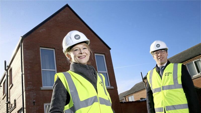 Maple and May, a newly established profit-for-purpose company, today outlined an initial &pound;12m plan aimed at delivering several hundred new homes for rent or purchase across Northern Ireland. The Belfast-based company has already acquired 70 apartments and houses throughout the region and is seeking to buy or develop more than 500 new homes in the next five years.     Pictured are Maple and May&rsquo;s manager Siobhan McCrystal and director Jon Anderson. 