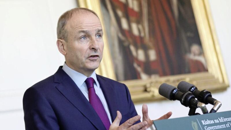 Miche&aacute;l Martin has outlined the scope of his new Shared Island Unit. Picture by Julian Behal Photography/PA Wire 