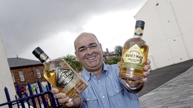 Ciaran Mulgrew, who&#39;s Quiet Man whiskey distillery in Derry won council approval 