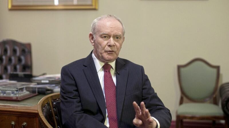 Former Sinn F&eacute;in MLA Daithi McKay has said that Deputy First Minister Martin McGuinness may soon step aside from his role. Picture by Liam McBurney/PA Wire 