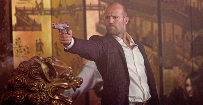 Jason Statham doing what he does best 