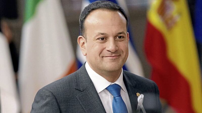 Leo Varadkar arriving at an EU summit in Brussels last month. Picture by&nbsp;Olivier Matthys, PA