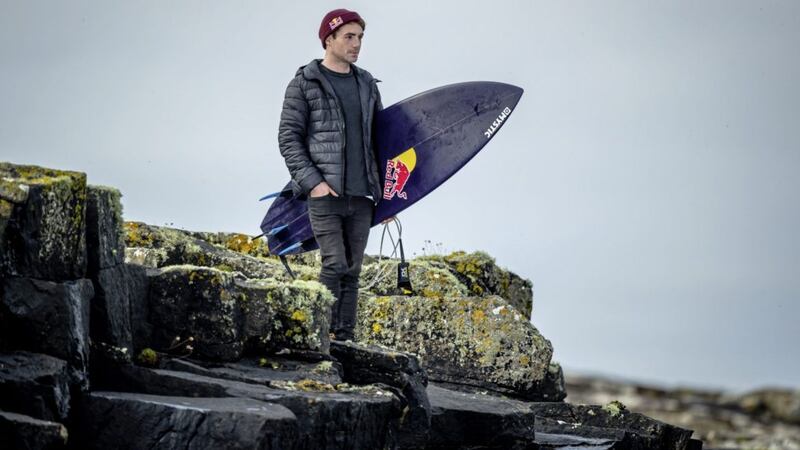 REPRO FREE***PRESS RELEASE NO REPRODUCTION FEE*** EDITORIAL USE ONLY.Red Bull Athlete Nominated For Top Global Awards 13/10/2021.Red Bull Athlete and Irish Surfer, Conor Maguire has been nominated in three out of the four categories at the 2021 Global Red Bull Big Wave Awards..Mandatory Credit ©INPHO/Red Bull Content Pool/Morgan Treacy.