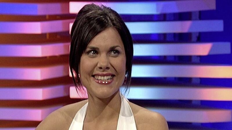 Michaela McAreavey appearing on the Late Late Show in 2008 Picture: RTE/PA