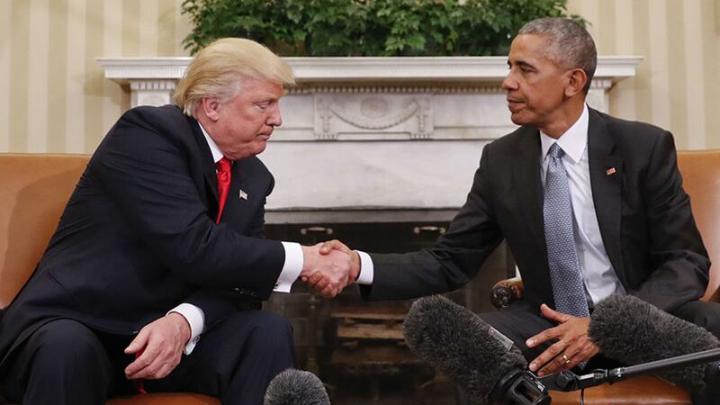 Donald Trump takes over from Barack Obama as president of the United States today&nbsp;