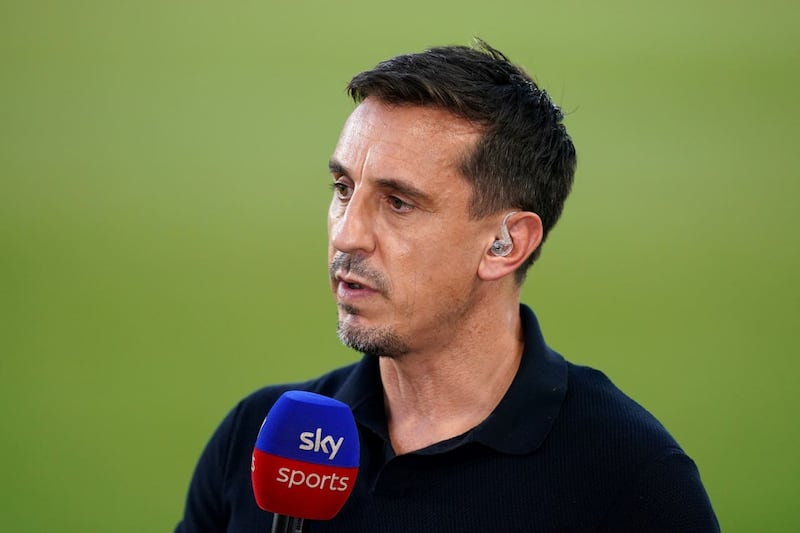 Gary Neville spoke on Sky Sports about the influence Charlton had at United