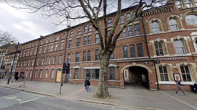The Bedford Street site earmarked for development by Andras House director Rajesh Rana. Image: Google 