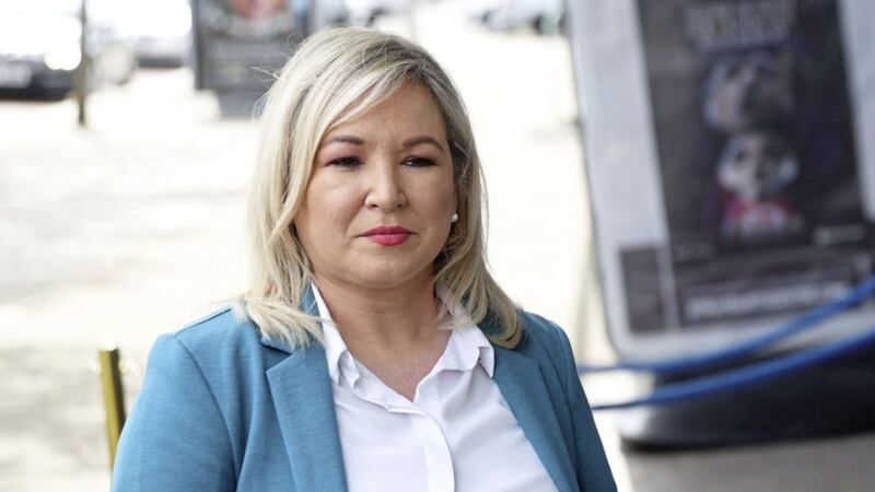 When outgoing First Minister Arlene Foster formally resigns, Deputy First Minister Michelle O&rsquo;Neill is automatically removed from her post as well &ndash; as the joint office can only function if both positions are filled. Picture by Liam McBurney/PA Wire