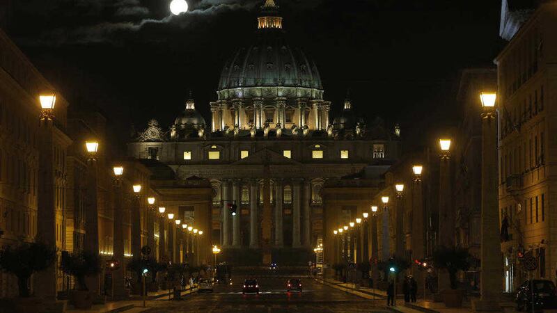 St Peter&#39;s Basilica at the Vatican - one of the seven churches to be visited by the pilgrims 