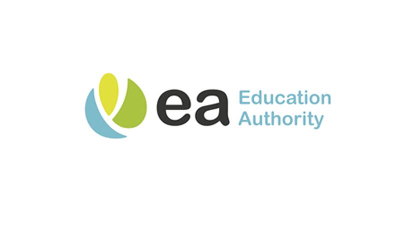 The Education Authority has dropped the Irish language from its branding&nbsp;