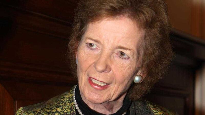 Former President Mary Robinson speaking to The Irish News.  Picture by Matt Bohill 